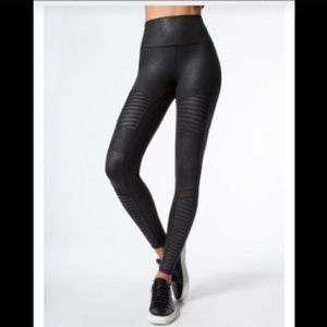 Alo Yoga High Waist Moto Leggings